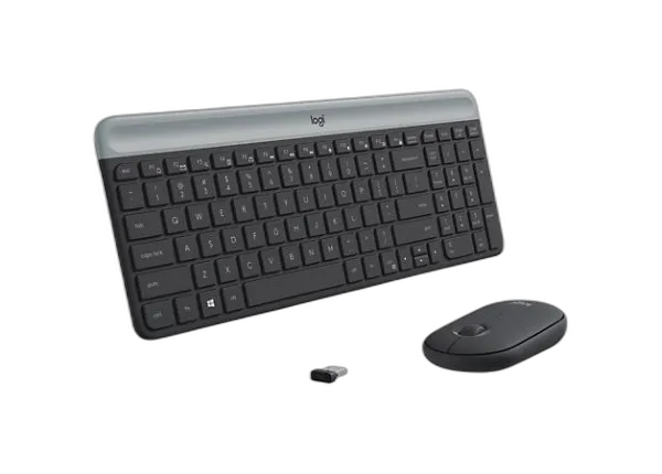 Logitech MK470 Slim Wireless Keyboard and Mouse Combo