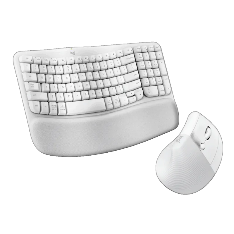 Logitech Wave Keys and Lift Mouse Combo