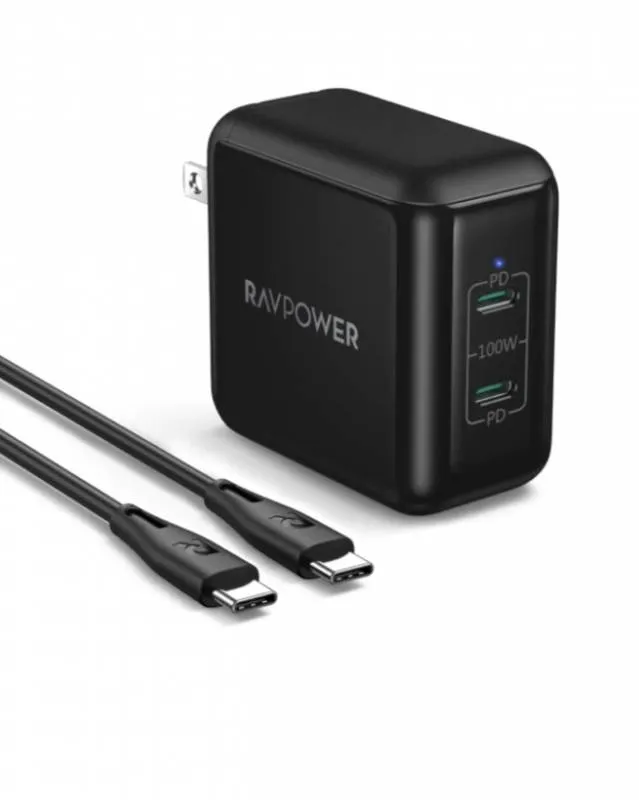 RAVPower 100W Dual-Port Charger